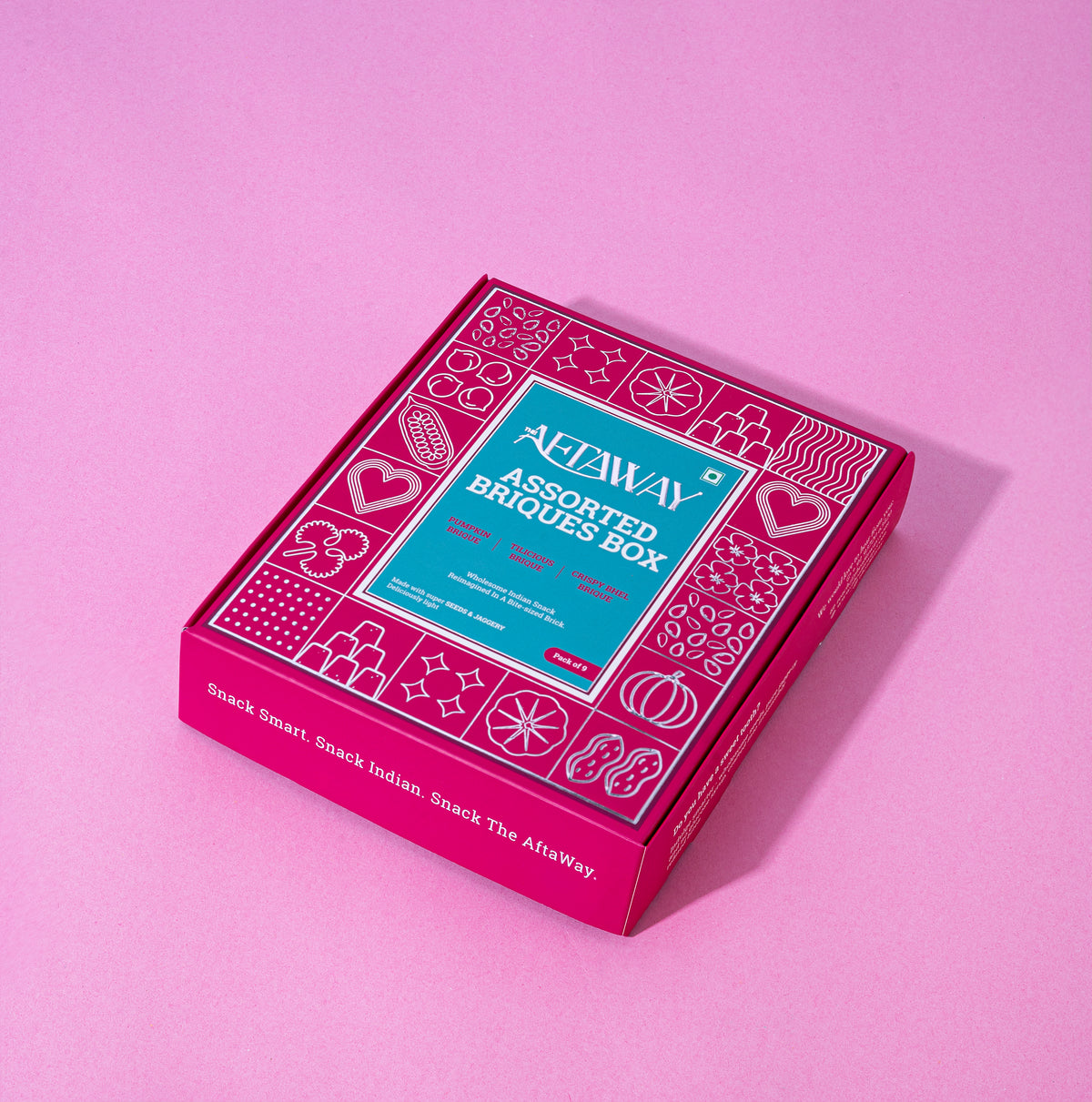 Assorted Brique Box – Pack of 9 (3 Briques Each of 3 Flavours)